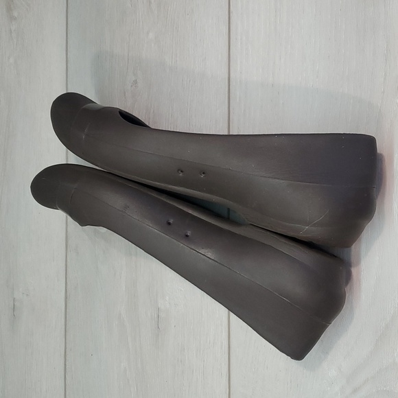 Crocs Women Comfort Round Toe Clogs Mary Jane Rubber Shoes sz 10 - Picture 9 of 13